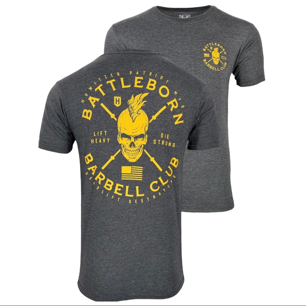 Howitzer Style Men's T-Shirt Battleborn Club Military Grunt MFG